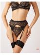 Sexy completino con calze e reggicalze
